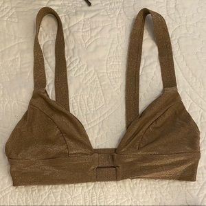 Vitamin A Neutra bikini - golden glow metallic